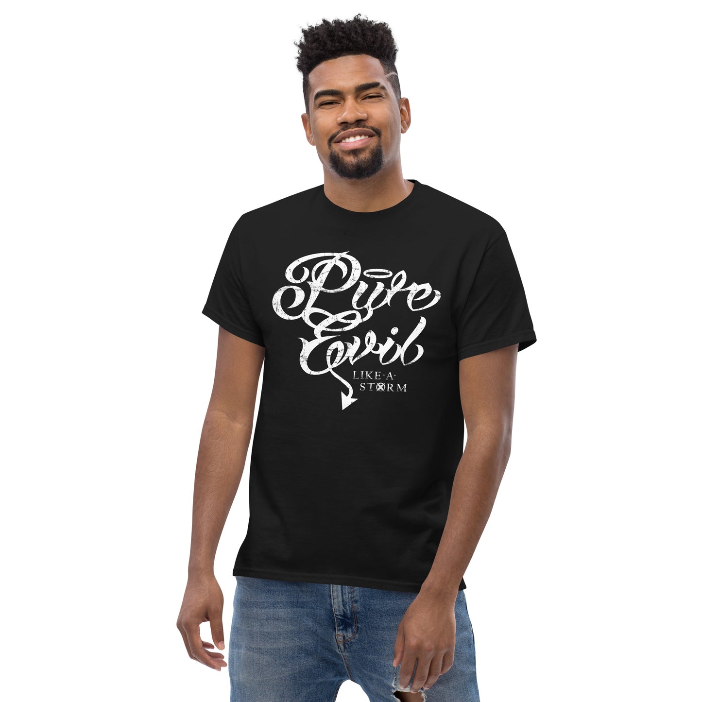 "PURE EVIL" - T-Shirt