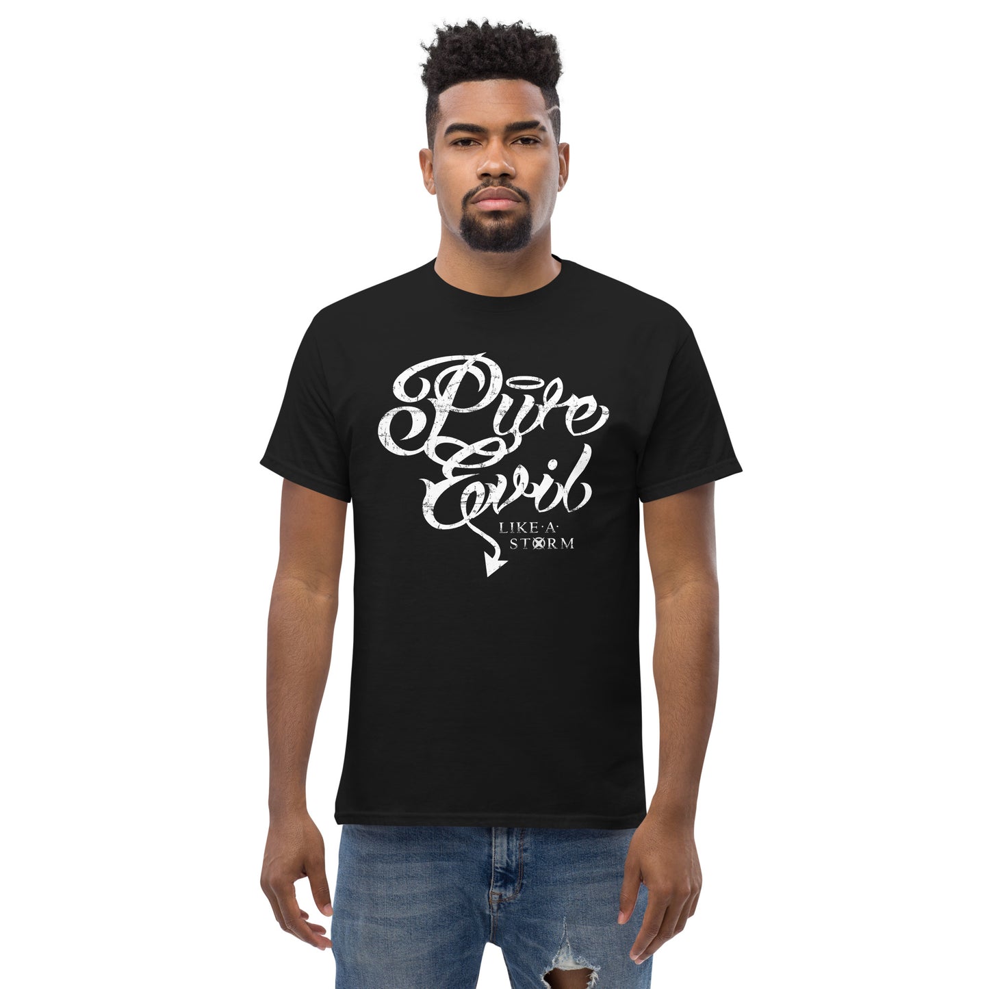 "PURE EVIL" - T-Shirt